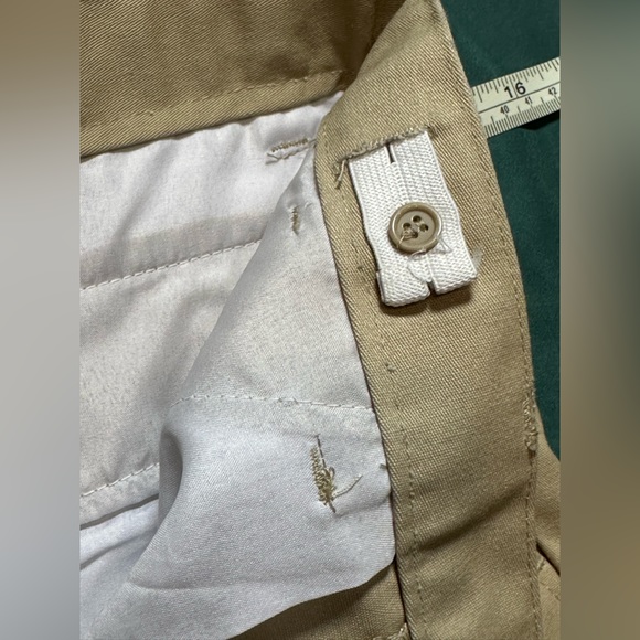 Authentic school uniform brand khaki shorts size boy's 16 NWT - Picture 9 of 14